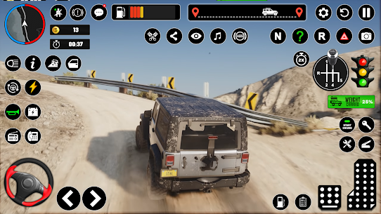 Offroad Jeep Driving & Parking MOD APK 3.96 (Unlimited Money) 2