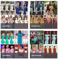 screenshot of African Lace Fashion & Style 2