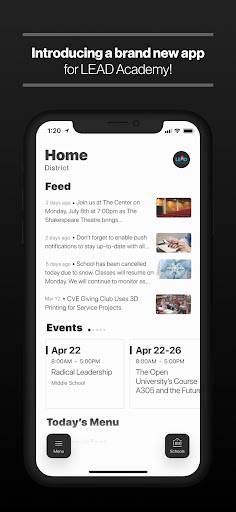 Android application LEAD Academy, AL screenshort