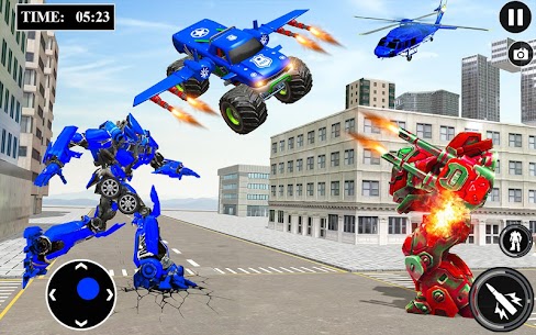 US Monster Truck Robot game 4.8 (Mod/APK Unlimited Money) Download 1