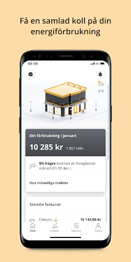 Android application Energi2 screenshort