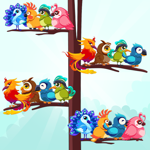 Bird Sort Color Puzzle Game