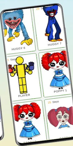 How to draw Huggy - Screenshot 3