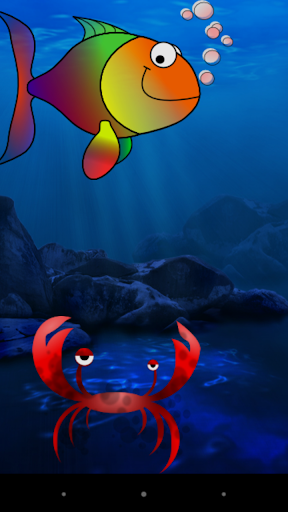 Android application Silly Fish Screen Saver screenshort