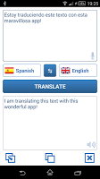 screenshot of Language Translator