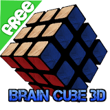 Cube puzzle 3D icon