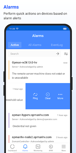 OpManager - Network Monitoring Screen 2