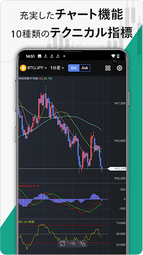 MONEX TRADER CRYPTO　暗号資産CFD取引 Screen 3