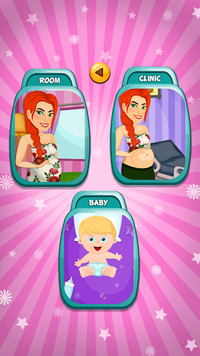 Baby and Mommy: Free Pregnancy games & birth games screenshots 7