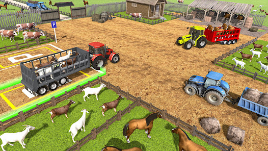 Tractor Parking: Farming Games 1.0 APK + Мод (Unlimited money) за Android