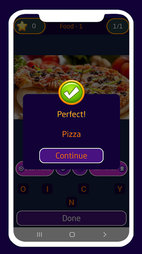 Game words and pictures 1 Word Screen 2