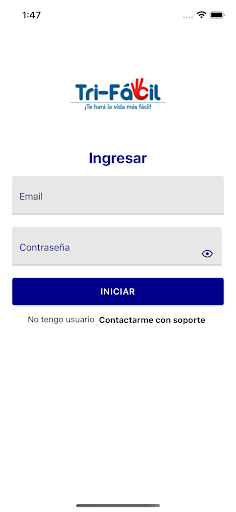 Android application Trifacil Ecommerce screenshort