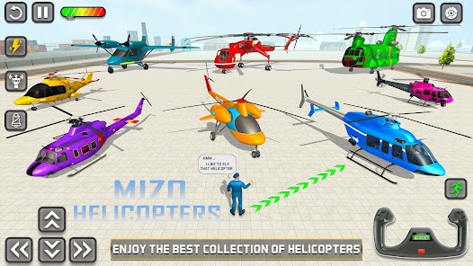 Captura de Pantalla 3 juego de helicoptero android