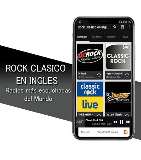 Classic Rock Radio Screen 3