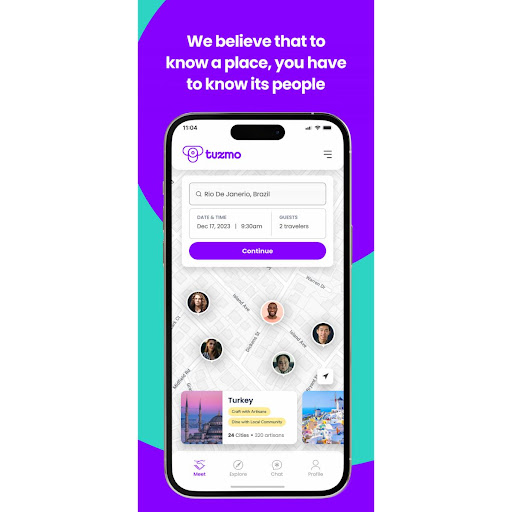 Android application Tuzmo screenshort
