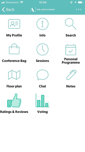 Android application The Adecco Group Events screenshort