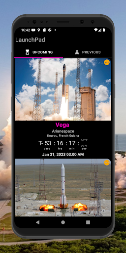 Android application LaunchPad screenshort