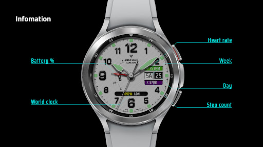 JW049 jwstudio watchface Screen 2