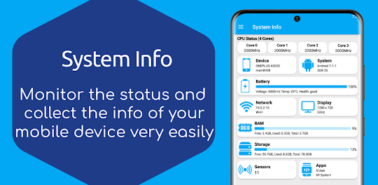 System Info: See Device Status