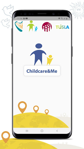 Android application Childcare&me screenshort