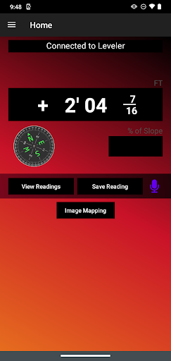 Android application Smart Level screenshort