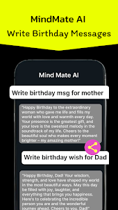 MindMate AI: AI chatbot app