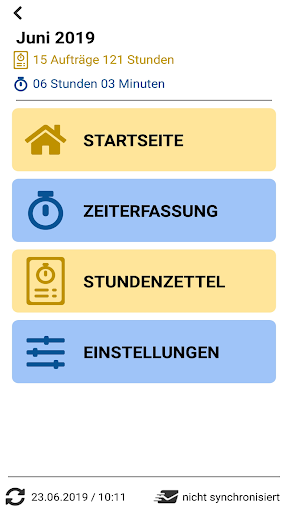 GO! Zeit Screen 3