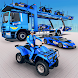 Police ATV Car Transport Games