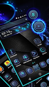 Cool Black Launcher Theme Unknown