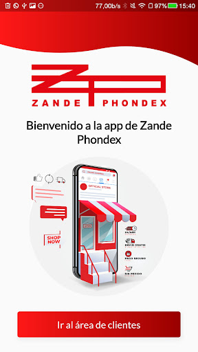 Android application Zande Phondex screenshort