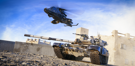 Massive Warfare: 탱크와 헬리콥터 게임