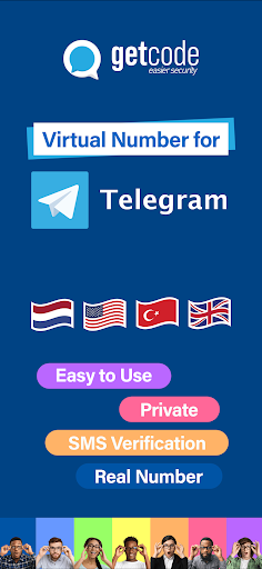 Android application GetCode - Virtual Number SMS screenshort