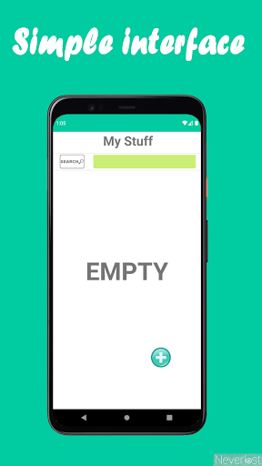 Android application Neverlost screenshort