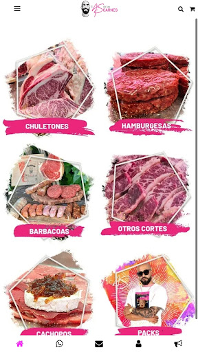 Android application EL AS DE LAS CARNES screenshort