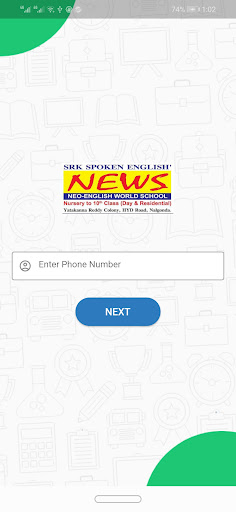 Android application NEWS SCHOOL screenshort
