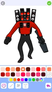 Titan Speaker Man Color Game
