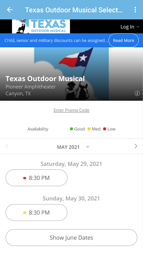 TEXAS Outdoor Musical Screen 3