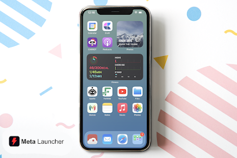 Meta Launcher PRO - iOS 15 Screenshot
