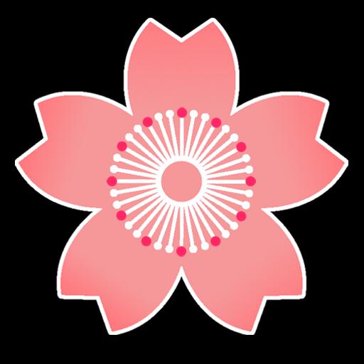 Sakura Clock Widget logo