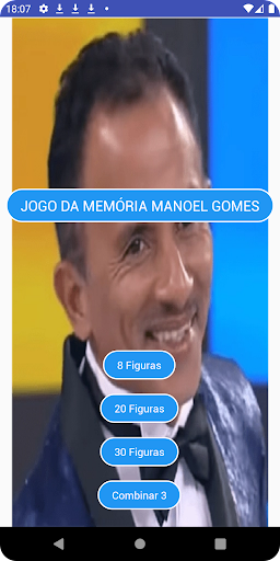 Android application Jogo da Memória Manoel Gomes screenshort