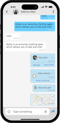 Dotchat Screen 2