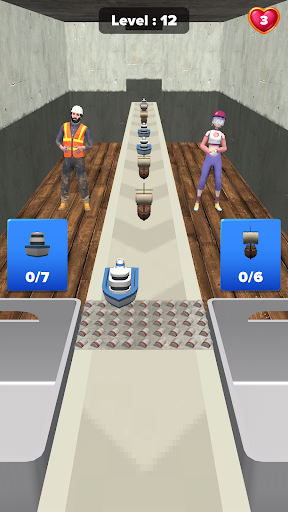 Android application Separate It : Sort Puzzle Game screenshort