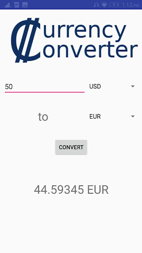 Currency Converter Screenshot 4 - AppWisp.com