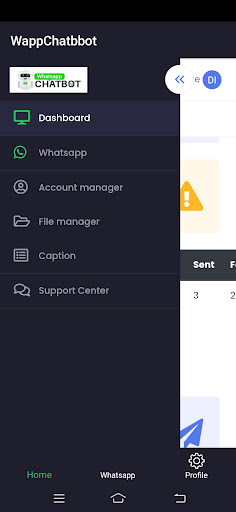 Android application WappChatbot screenshort