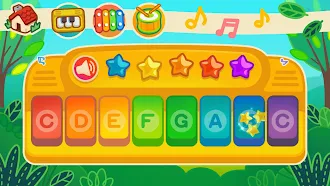 Game screenshot Baby Dino Piano: Детские игры hack