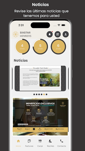 SIXSTAR MEMBERS Screen 3