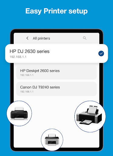 Screenshot of Smart HPrinter Service :ePrint