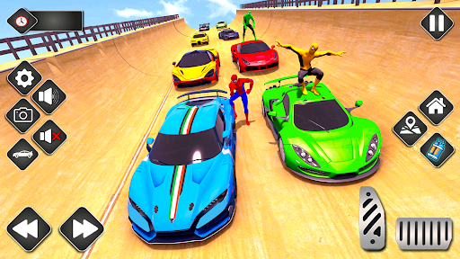Crazy Car Stunt Racing Game Screen 3