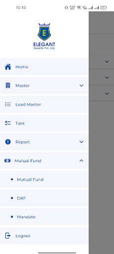 Elegant Wealth Management Screen 2