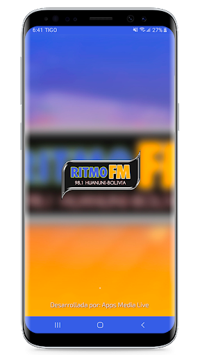 Android application RITMO HUANUNI 98.1 screenshort